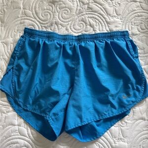 Nike Blue Athletic Shorts Moisture-Wicking Lightweight